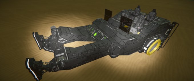 Blueprint LUS-1 Mule Speeder Space Engineers mod