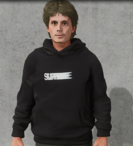 Skater XL: Supreme Logo Hoodie Pack v 1.0 Real Brand, Hooded Sweatshirt