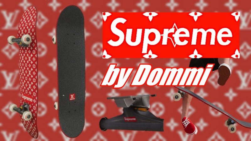 Skater XL: Supreme x Louis Vuitton Skateboard (Complete) v 1.0 Real Brand, Deck, Trucks, Wheels ...