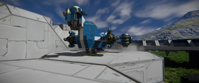Blueprint Deterrent mk.1 Space Engineers mod