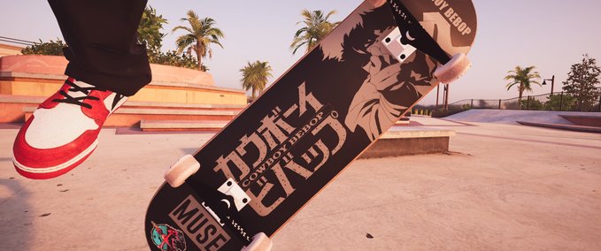 Gear Muse x Cowboy Bebop Deck Skater XL mod