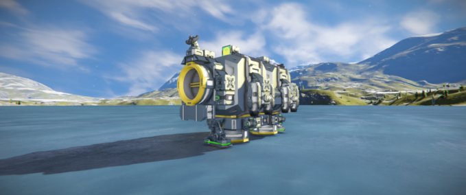 Blueprint (C.C.I.) Cargo Drop Pod Space Engineers mod