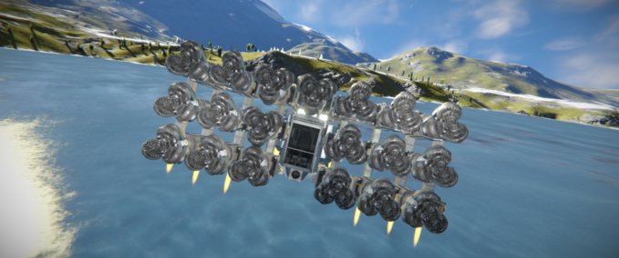Blueprint (C.C.I.) Warhorse Space Engineers mod