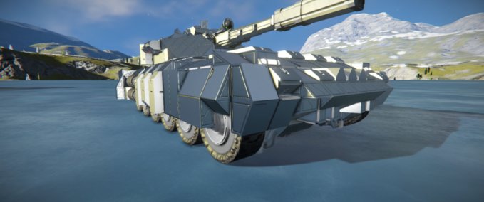 Blueprint (C.C.I.) Atlas Defender A12 Tank Space Engineers mod