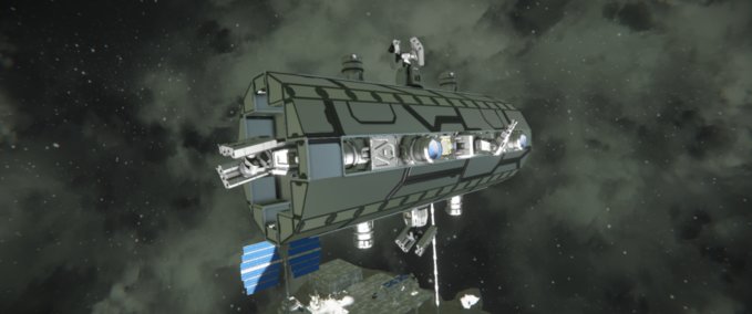 Blueprint (C.C.I.) Orbital Weapons Pod Space Engineers mod