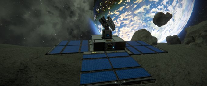 Blueprint (C.C.I.) Missile Defense Pod Space Engineers mod