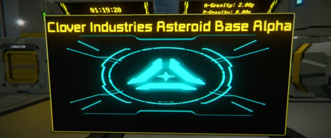 Blueprint (C.C.I.) Asteroid Base Alpha Space Engineers mod
