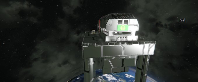 Blueprint (C.C.I.) Hydro Power Plant Space Engineers mod