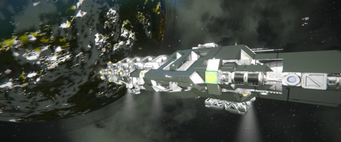 Blueprint (C.C.I) Cargo Vessel Space Engineers mod