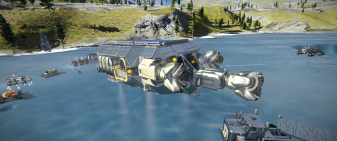 Blueprint (C.C.I.) Universal Miner Space Engineers mod