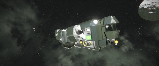Blueprint (C.C.I.) B-980 Hauler Space Engineers mod