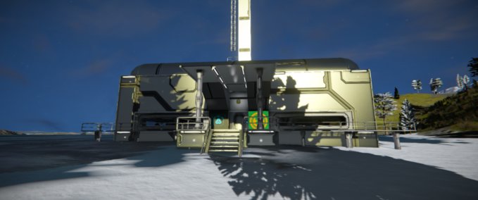 Blueprint (C.C.I.) Large Solar Tower Space Engineers mod