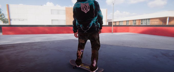 Other Missing Since Thursday Lightning Hoodie Skater XL mod