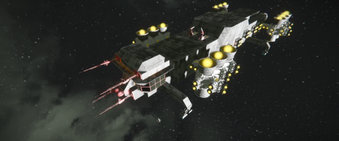 Blueprint VPSNF Meridian Class Frigate Space Engineers mod