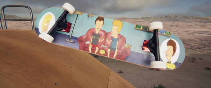 Gear Beavis and Butt-Head Skater XL mod