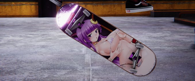 Gear Supreme Anime Girl Deck [FOIL Edition] Skater XL mod