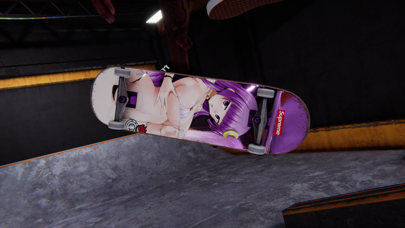 Skater XL: Supreme Anime Girl Deck [FOIL Edition] v  Gear, Real Brand,  Fakeskate Brand, Deck Mod für Skater XL