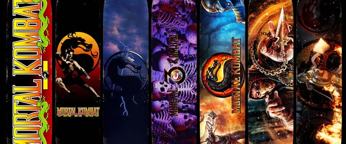 Gear Mortal Kombat Decks Skater XL mod