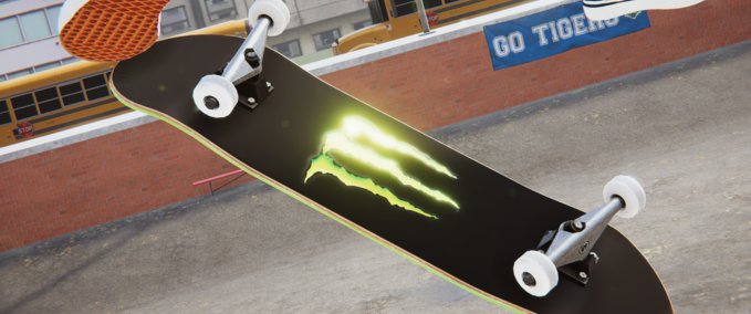 Gear MONSTER ENERGY FOIL DECK Skater XL mod