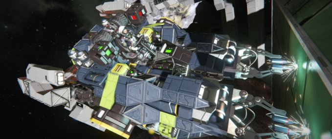 Blueprint Welder Boat Lu Space Engineers mod