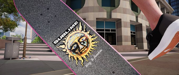 Other sublime griptape Skater XL mod
