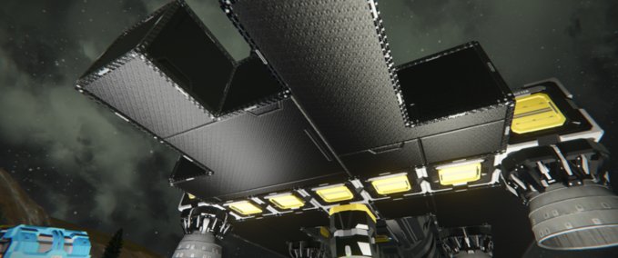 Blueprint Large Grid 206 Space Engineers mod
