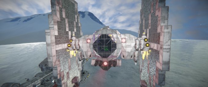 Blueprint F.U-Fighter Space Engineers mod