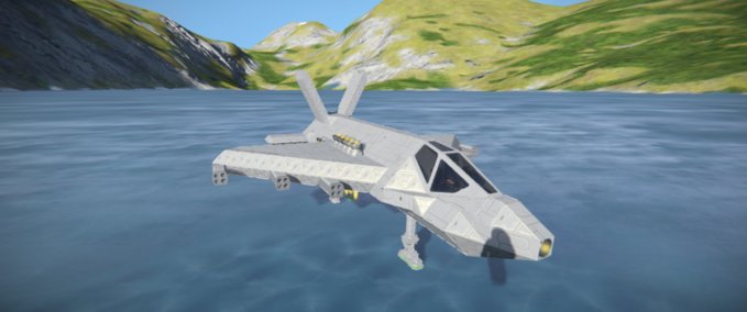 Blueprint F-35 D Space Engineers mod