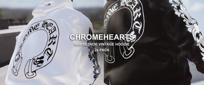 Gear CHROMEHEARTS HORSESHOE FLORAL HOODIE Skater XL mod