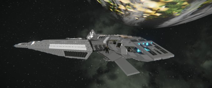 Blueprint GA-TL1 Longsword HALO Space Engineers mod