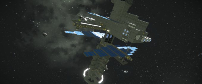 Blueprint K-62 refuling station Space Engineers mod