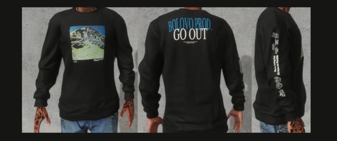 Gear Bolovo - Closing Shot Sweater by paivank Skater XL mod