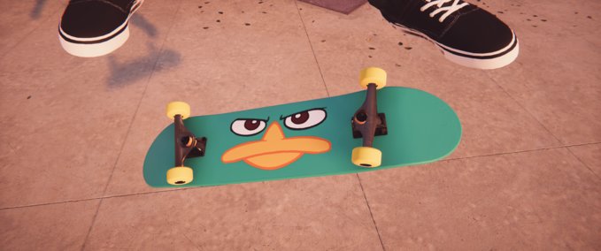 Other Perry the Platypus Deck Skater XL mod