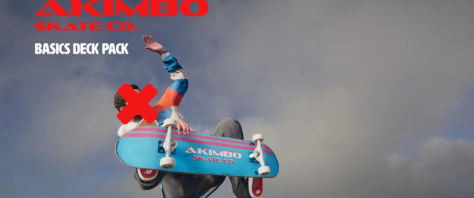 Gear Akimbo Basics Deck Pack Skater XL mod