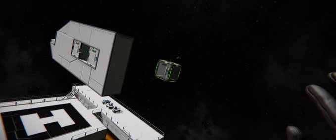 World Crashed Red Ship 2020-08-01 07:58 Space Engineers mod