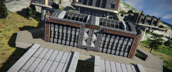 Blueprint Pirate District Headquarters Space Engineers mod