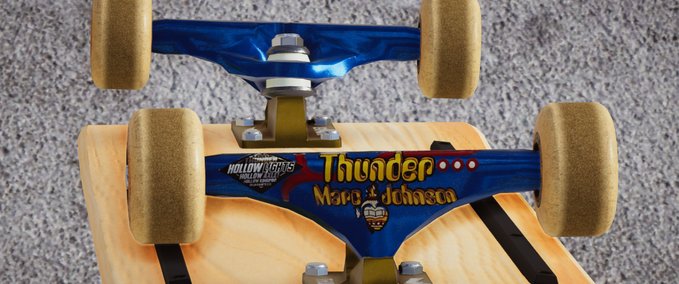 Gear Thunder Marc Johnson Skater XL mod