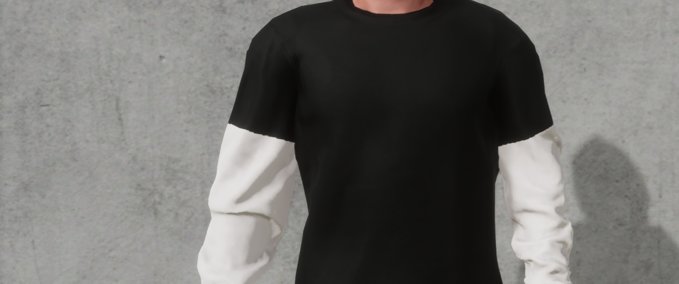 Other Layered Long Sleeve Shirts Pack Skater XL mod