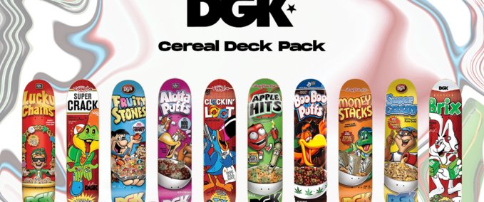 Gear DGK Cereal Deck Pack Skater XL mod