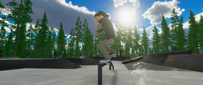 Map Berkeley Skatepark Full Release Skater XL mod