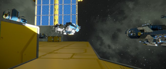 Blueprint testing fighter Space Engineers mod