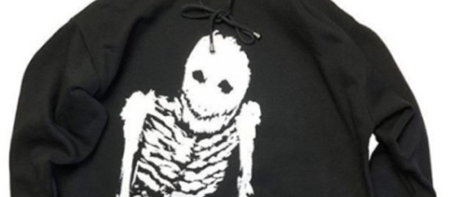 Sonstiges custom skeleton hoodie Skater XL mod