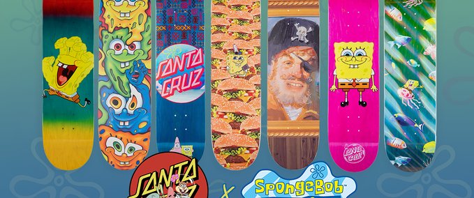 Gear Santa Cruz x Spongebob Squarepants Skater XL mod