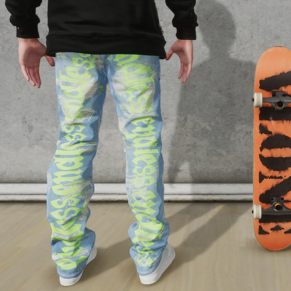 Skater XL: Endless Denim - Neon Green & Black v 1.0.0 Mod für