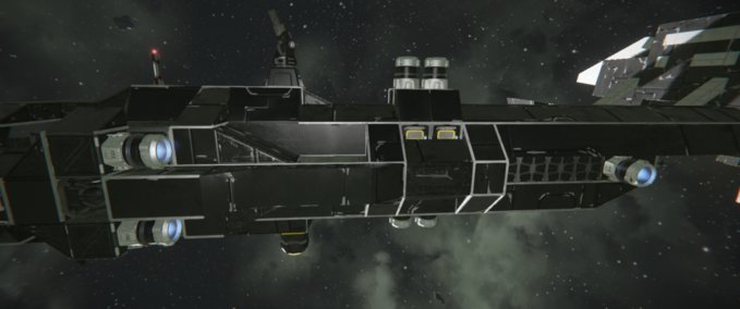 Blueprint LFG light freighter Space Engineers mod