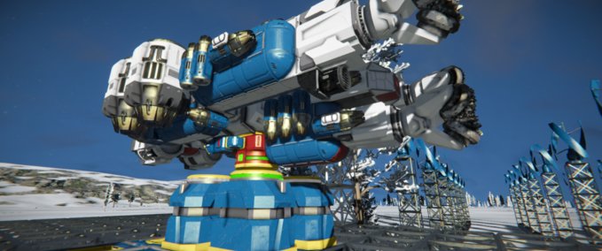 Blueprint Mineur voyageur atmo Space Engineers mod