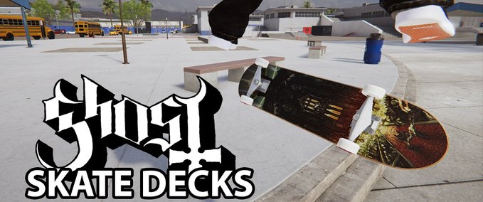 Gear Ghost - Band Decks Skater XL mod