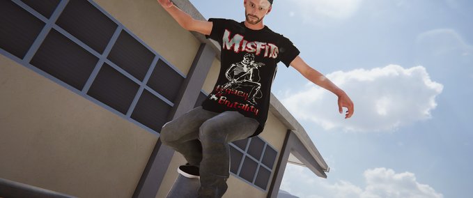Gear Misfit Legacy of Brutality shirt Skater XL mod