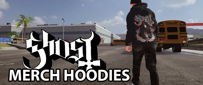 Real Brand Ghost - Band Hoodies Skater XL mod