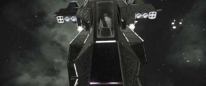 Blueprint Black death mk1 Space Engineers mod